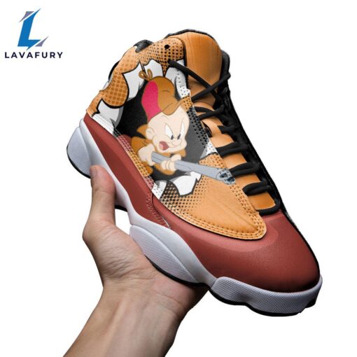 Elmer Fudd J13 Sneakers Custom Comic Style Shoes