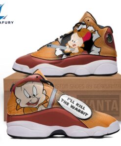 Elmer Fudd J13 Sneakers Custom Comic Style Shoes