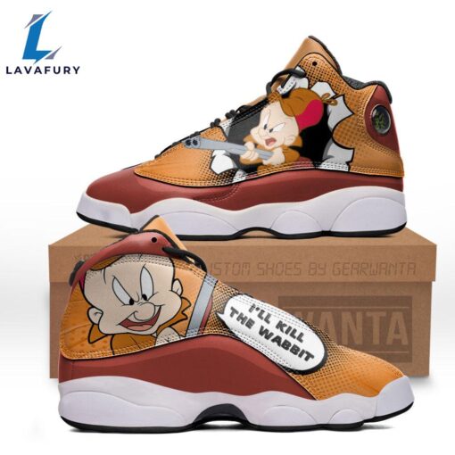 Elmer Fudd J13 Sneakers Custom Comic Style Shoes