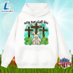 Every Knee Shall Bow And Bunny Cross Easter Shirt Men Women