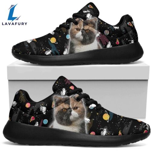 Exotic Cat Sneakers Sporty Shoes For Cat Lover