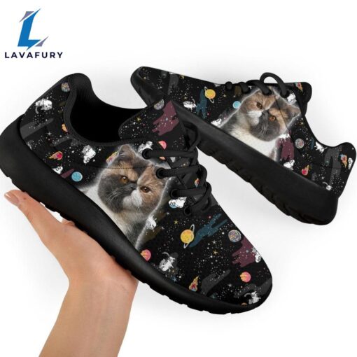 Exotic Cat Sneakers Sporty Shoes For Cat Lover