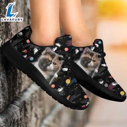 Exotic Cat Sneakers Sporty Shoes For Cat Lover