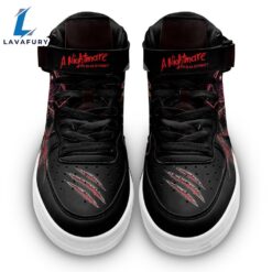 Freddy Krueger Shoes High Top Air Force Shoes Custom Nightmare For Horror Fans