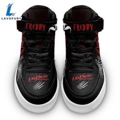 Freddy Krueger Shoes High Top Air Force Shoes Custom Sneakers For Horror Fans