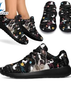 French Bulldog Sneakers Sporty Shoes Funny For Frenchie Dog Love