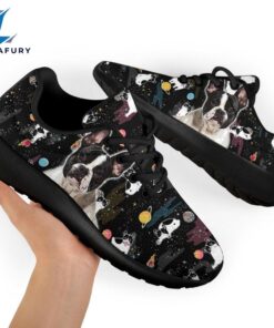 French Bulldog Sneakers Sporty Shoes Funny For Frenchie Dog Love