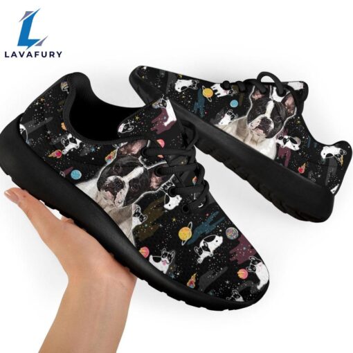 French Bulldog Sneakers Sporty Shoes Funny For Frenchie Dog Love