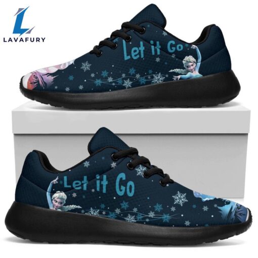 Frozen Let It Go Sneakers Sporty Elsa Custom Idea