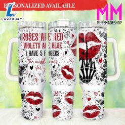 Funny Valentines 40oz Tumbler Happy…