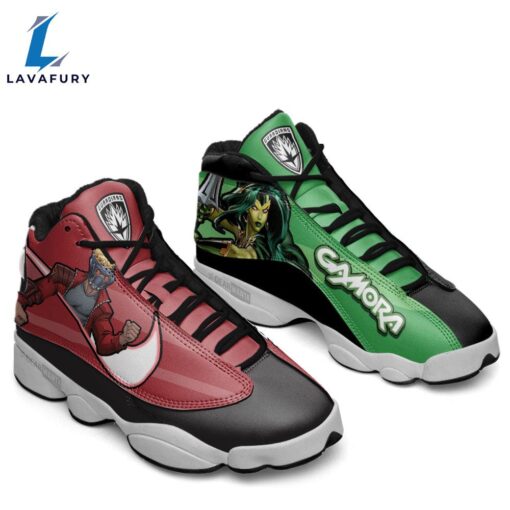 Gamora vs Starlord J13 Sneakers Super Heroes Custom Shoes