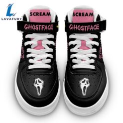 Ghostface High Top Air Force Shoes Custom Scream Horror Movie