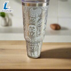 Glow In The Dark Character Printed 40oz Tumbler