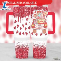 Gnome Valentines Day 40oz Tumbler…