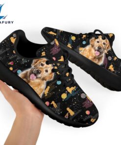 Golden Retriever Sneakers Sporty Shoes Funny For Golden Dog Lover