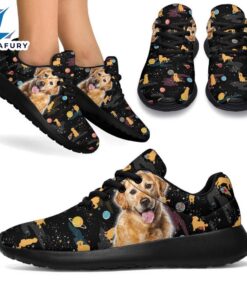 Golden Retriever Sneakers Sporty Shoes Funny For Golden Dog Lover