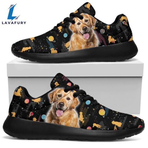 Golden Retriever Sneakers Sporty Shoes Funny For Golden Dog Lover