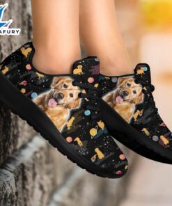 Golden Retriever Sneakers Sporty Shoes Funny For Golden Dog Lover