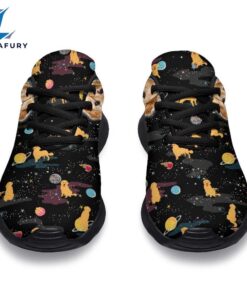 Golden Retriever Sneakers Sporty Shoes Funny For Golden Dog Lover