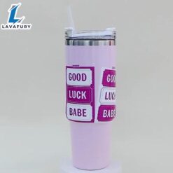 Good Luck Ticket Graphic 40oz Insulated Travel Mug