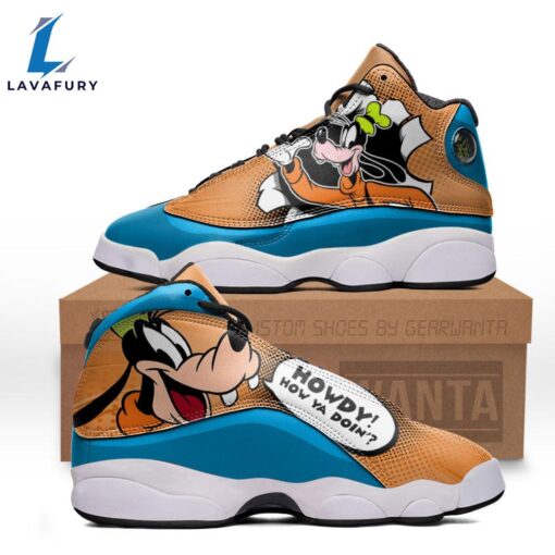 Goofy J13 Sneakers Custom Comic Style Shoes