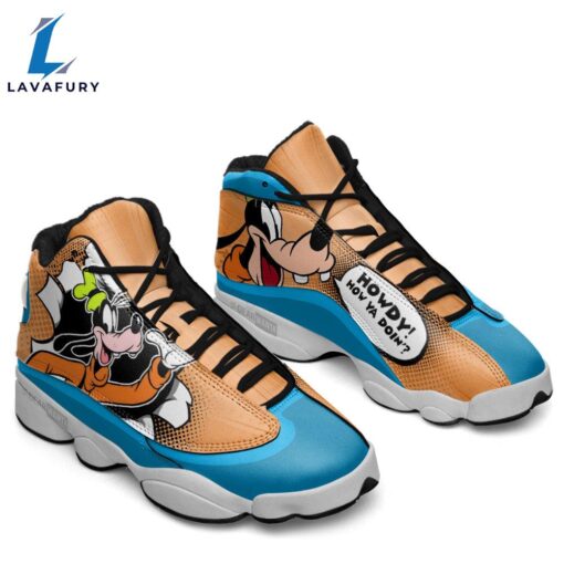 Goofy J13 Sneakers Custom Comic Style Shoes