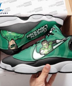 Green Lantern J13 Sneakers Super Heroes Custom Shoes