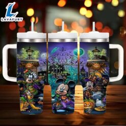 Halloween 40oz Mickey Mouse Insulated Tumbler With Straw