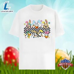 Happy Easter Day And Mickey With Friends Graphic Shirt