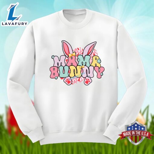 Happy Easter Day Mama Bunny Unisex Shirt