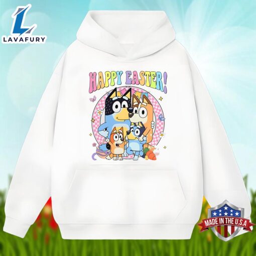 Happy Easter Day With Bluey Family Shirt Men Women