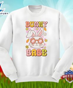 Happy Easter Day With Bunny Babe Classic Shirt