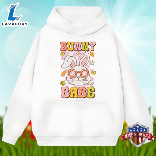 Happy Easter Day With Bunny Babe Classic Shirt