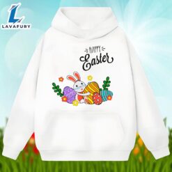 Happy Easter Day With Bunny Eggs Shirt Idea