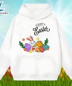 Happy Easter Day With Bunny Eggs Shirt Idea