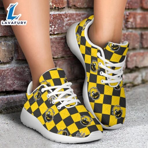 Harry Potter Hufflepuff Sneakers Custom Checkerboard Shoes For Fan