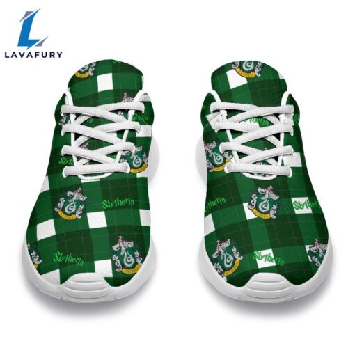 Harry Potter Slytherin  Sneakers Custom Checkerboard Shoes For Fan