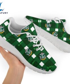 Harry Potter Slytherin Sneakers Custom Checkerboard Shoes For Fan