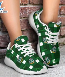 Harry Potter Slytherin Sneakers Custom Checkerboard Shoes For Fan