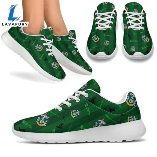 Harry Potter Slytherin  Sneakers Custom Pattern Shoes For Fan