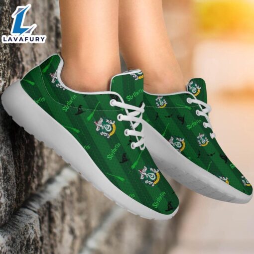 Harry Potter Slytherin  Sneakers Custom Pattern Shoes For Fan