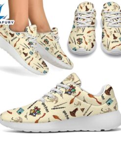 Harry Potter Sneakers Custom Pattern Hogwarts Shoes