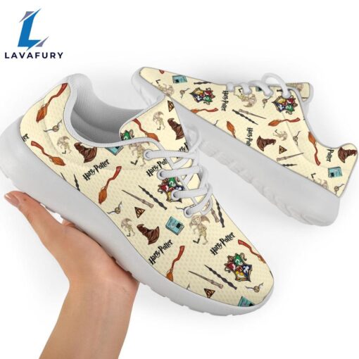 Harry Potter Sneakers Custom Pattern Hogwarts Shoes