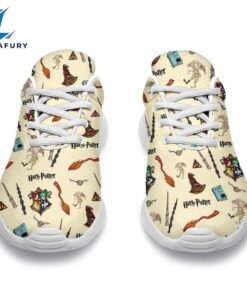 Harry Potter Sneakers Custom Pattern Hogwarts Shoes