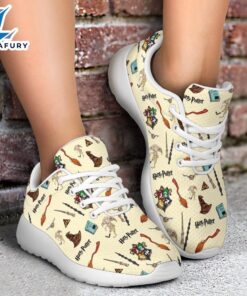 Harry Potter Sneakers Custom Pattern Hogwarts Shoes