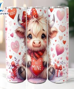 Highland Cow Be Mine Valentines…