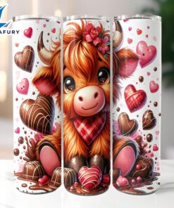 Highland Cow Valentine Chocolate 20…