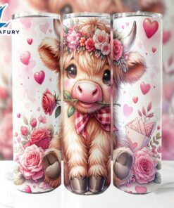 Highland Cow Valentines Day 20…