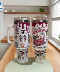 Holiday Stitch 40Oz Tumbler With Insulated Lid