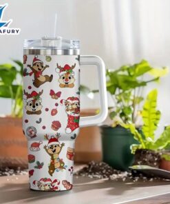 Holiday Stitch 40Oz Tumbler With Insulated Lid